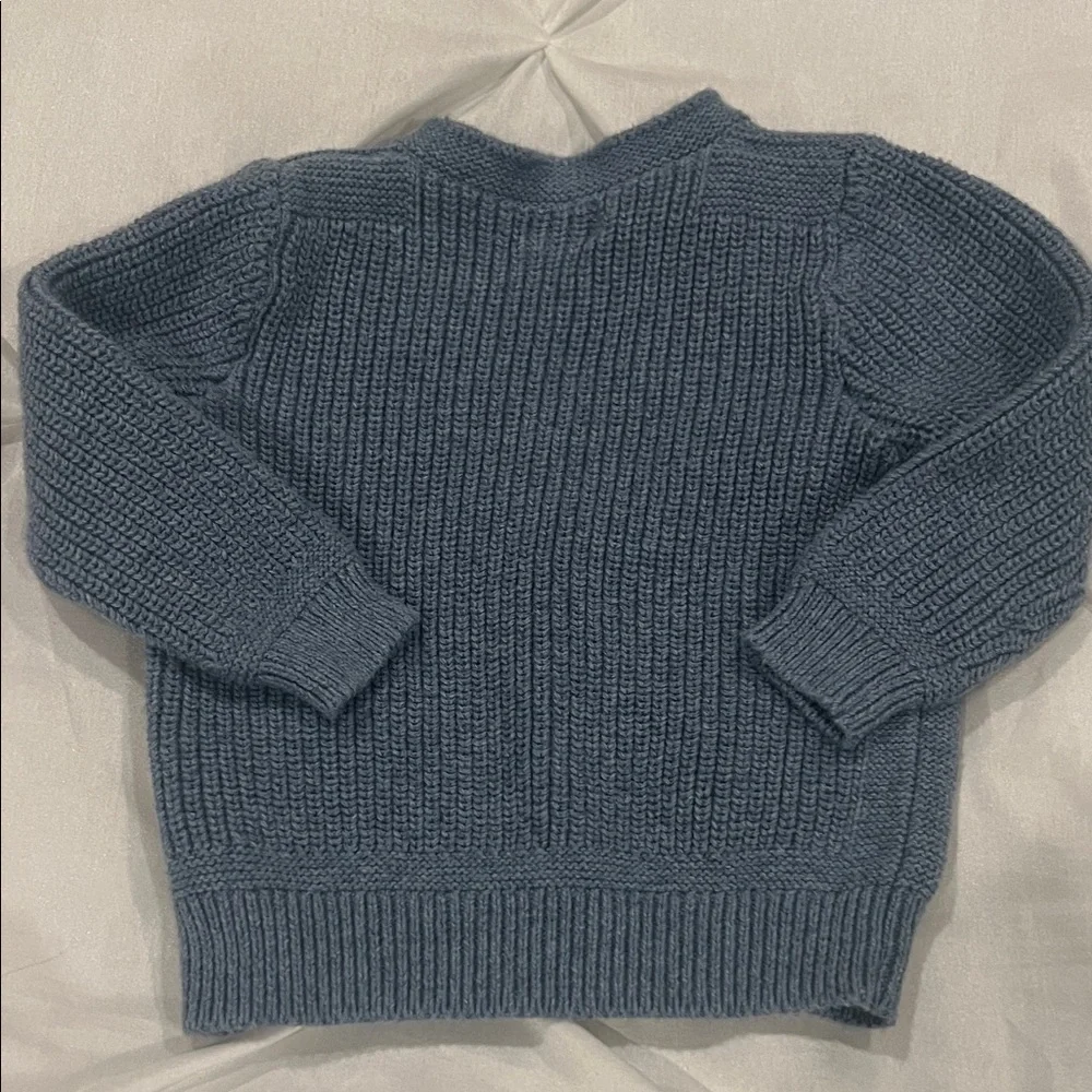 Ralph Lauren boys Gray Knit Cardigan size 3-6mons